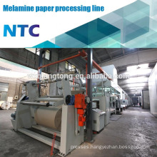 Decorative kraft paper processing machine / Paper impregnation line